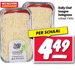 Nettorama Daily Chef lasagne bolognese aanbieding