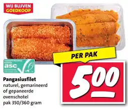 Nettorama Pangasiusfilet aanbieding