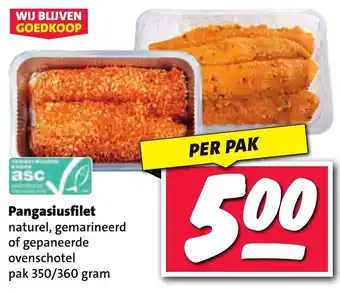 Nettorama Pangasiusfilet aanbieding