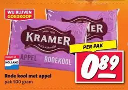 Nettorama Rode kool met appel aanbieding