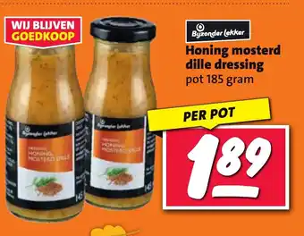 Nettorama Honing mosterd dille dressing aanbieding