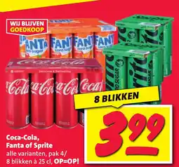 Nettorama Coca-Cola, Fanta of Sprite aanbieding