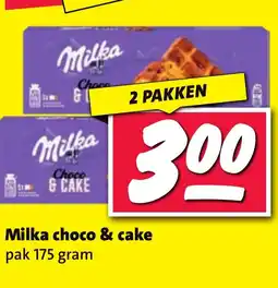 Nettorama Milka choco & cake aanbieding