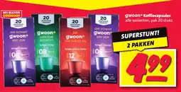 Nettorama Gwoon koffiecapsules aanbieding