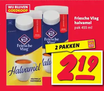 Nettorama Friesche Vlag halvamel aanbieding