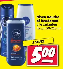 Nettorama Nivea Douche of Deodorant aanbieding