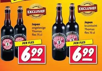 Nettorama Jopen ongelovige Thomas aanbieding