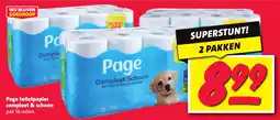 Nettorama Page toiletpapier compleet & schoon aanbieding