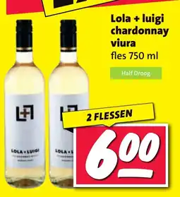 Nettorama Lola + luigi chardonnay viura aanbieding