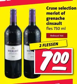 Nettorama Cruse selection merlot of grenache cinsault aanbieding