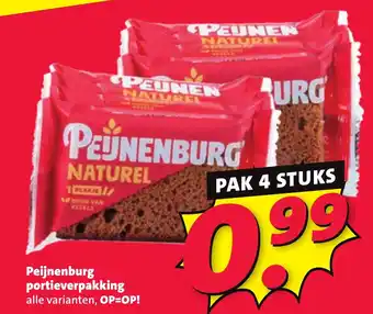 Nettorama Peijnenburg portieverpakking aanbieding