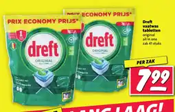 Nettorama Dreft vaatwas tabletten original all in one aanbieding