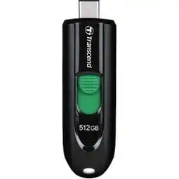 Conrad Transcend TS512GJF790C USB-stick 512 GB Zwart TS512GJF790C USB-A 3.2 Gen 1 aanbieding
