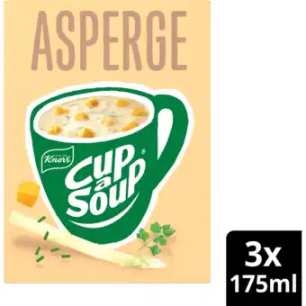 Jumbo Unox Cup-a-Soup Asperge 3 x 175ml aanbieding