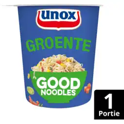 Jumbo Unox Good Noodles Cup Groente 65 g aanbieding
