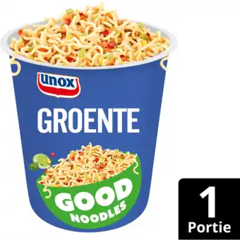 Jumbo Unox Good Noodles Cup Groente 65 g aanbieding