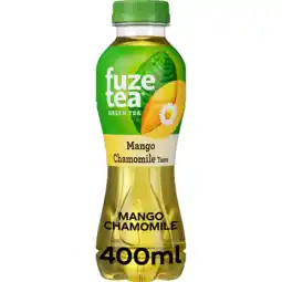 Jumbo Fuze Tea Green Tea Mango Chamomile 400 ml aanbieding