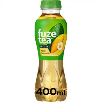 Jumbo Fuze Tea Green Tea Mango Chamomile 400 ml aanbieding
