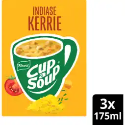 Jumbo Knorr Cup-a-Soup Indiase Kerrie 3 x 175 ml aanbieding
