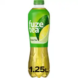 Jumbo Fuze Tea Green Iced Tea 1,25 L aanbieding