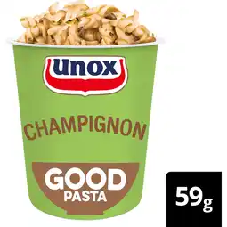 Jumbo Unox Good Pasta Champignon 59 g aanbieding