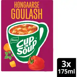 Jumbo Unox Cup-a-Soup Hongaarse Goulash 3 x 175ml aanbieding