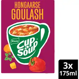 Jumbo Unox Cup-a-Soup Hongaarse Goulash 3 x 175ml aanbieding