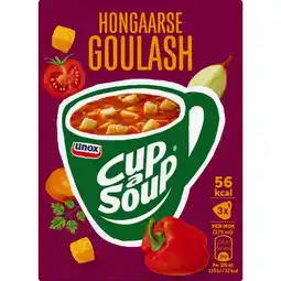 Jumbo Unox Cup-a-Soup Hongaarse Goulash 3 x 175ml aanbieding