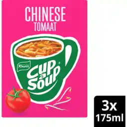 Jumbo Knorr Cup-a-Soup Chinese Tomaat 3 x 175 ml aanbieding