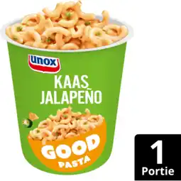 Jumbo Unox Good Pasta Kaas Jalapeño 62 g aanbieding