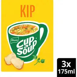 Jumbo Knorr Cup-a-Soup Kip 3 x 175 ml aanbieding