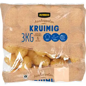 Jumbo Jumbo Aardappelen Kruimig 3 kg aanbieding