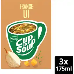 Jumbo Knorr Cup-a-Soup Franse Ui 3 x 175 ml aanbieding