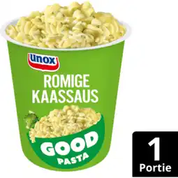 Jumbo Unox Good Pasta Romige Kaassaus 69 g aanbieding