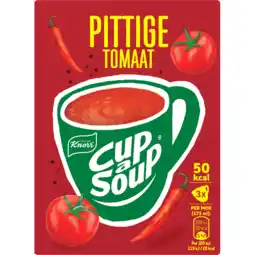 Jumbo Unox Cup-a-Soup Pittige Tomaat 3 x 175ml aanbieding