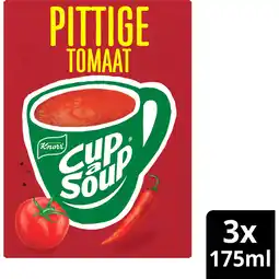 Jumbo Unox Cup-a-Soup Pittige Tomaat 3 x 175ml aanbieding