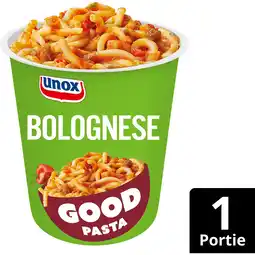 Jumbo Unox Good Pasta Bolognese 68 g aanbieding