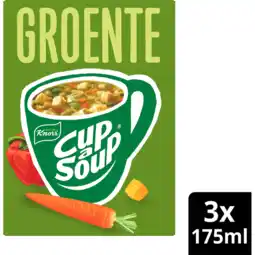 Jumbo Unox Cup-a-Soup Groente 3 x 175ml aanbieding