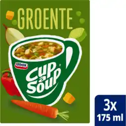 Jumbo Unox Cup-a-Soup Groente 3 x 175ml aanbieding