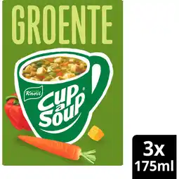 Jumbo Unox Cup-a-Soup Groente 3 x 175ml aanbieding