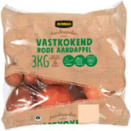 Jumbo Jumbo Vastkokende Rode Aardappel 3kg aanbieding