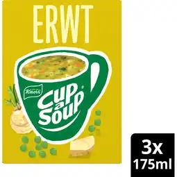 Jumbo Unox Cup-a-Soup Erwt 3 x 175ml aanbieding