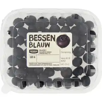 Jumbo Jumbo Blauwe Bessen 125 g aanbieding