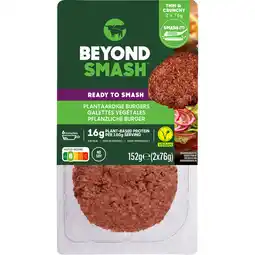 Jumbo Beyond Smash Plantaardige Burgers 2 x 76 g aanbieding