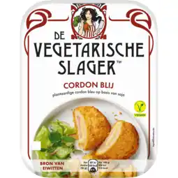 Jumbo De Vegetarische Slager Cordon Blij Vegan 180 g aanbieding