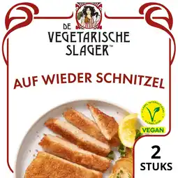 Jumbo De Vegetarische Slager Auf Wieder Schnitzel Vegan 180 g aanbieding