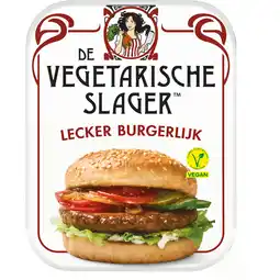 Jumbo De Vegetarische Slager Lecker Burgerlijk Vegan 160 g aanbieding