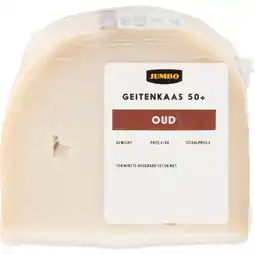 Jumbo Jumbo Geitenkaas 50+ Oud ca. 335 g aanbieding