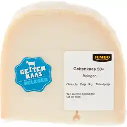 Jumbo Jumbo Geitenkaas Belegen 50+ ca. 350 g aanbieding