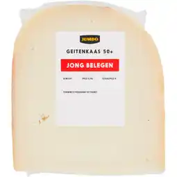 Jumbo Jumbo Geitenkaas 50+ Jong Belegen Stuk ca. 350 g aanbieding